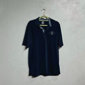 FJ Navy Epic Emroidered Polo Sz M